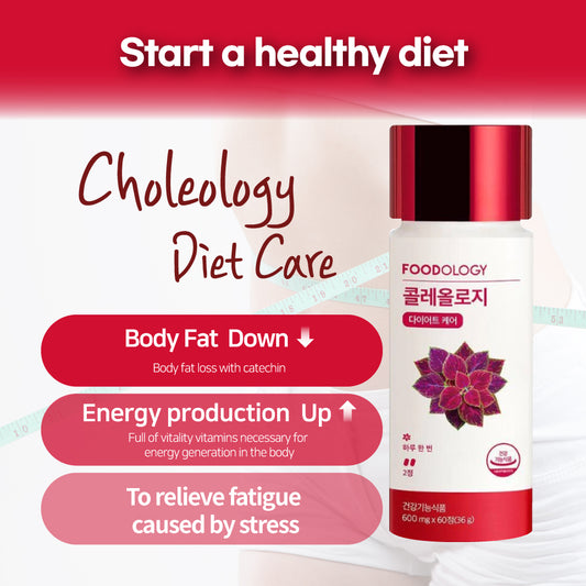 Start a healthy diet (FOODOLOGY) Coleology, Coleology Tea, Boosting Diet Slimming Set