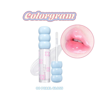 Colorgram Fruity Glass Lip Tint 2.8g (14 Colors) | Tanghulu Tangle Tint - Bright Shades, Lightweight & Long-lasting