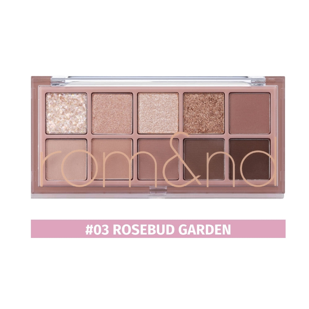 Romand [rom&nd] Better Than Palette - Versatile Korean Beauty Makeup for Colorful Eye Looks