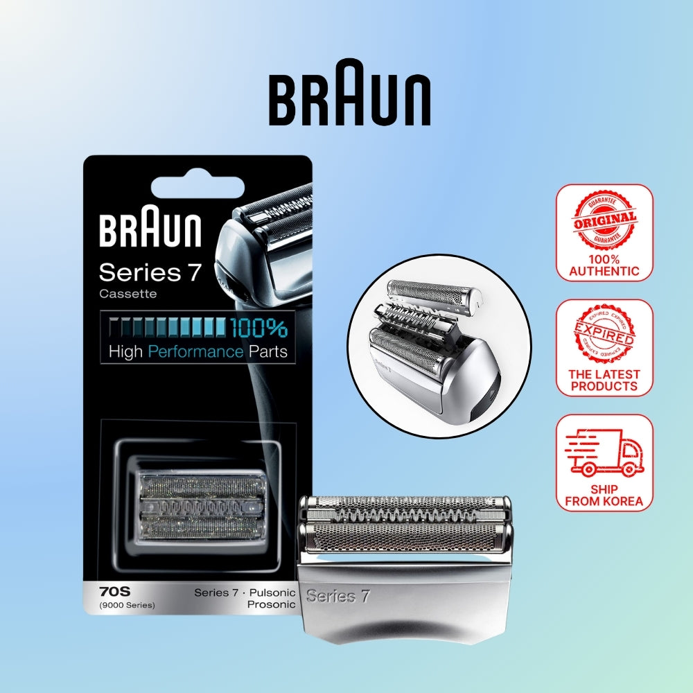 PREMIUM Braun 7 Series Foil And Cutter Replacement head 70s