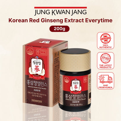 Jung Kwan Jang Red Ginseng Balance 200g (1 bottle) / Cheong Kwan Jang / Korean red ginseng