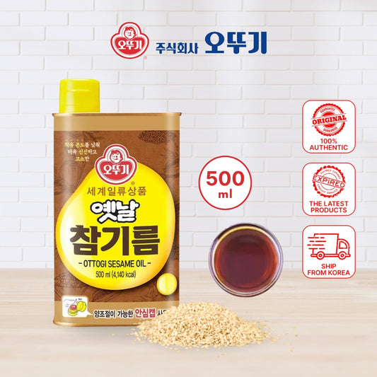 Ottogi Old Sesame Oil 500ml - Premium Korean Cooking Oil