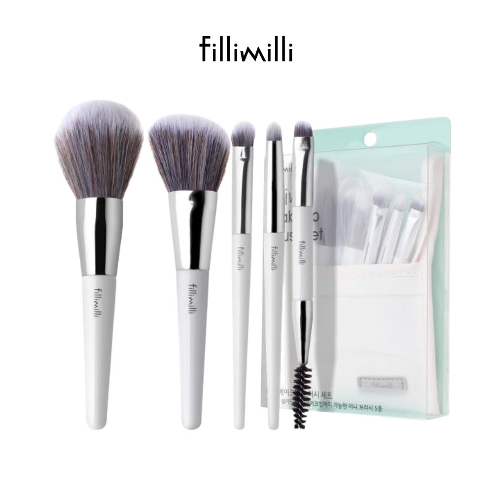 Fillimilli Olive Young Makeup Mini Brush SET (5 PCS)