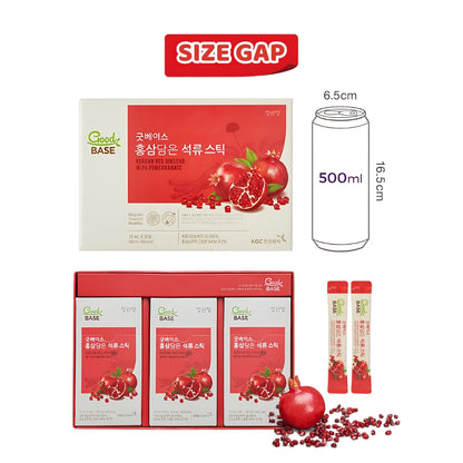 Cheong Kwan Jang Korean Red Ginseng with Pomegranate 10ml x 30 Sticks - Good Base