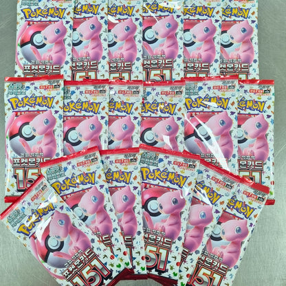 Pokemon Card Scarlet&Violet 151 Booster Box SV2a Sealed Korean ver