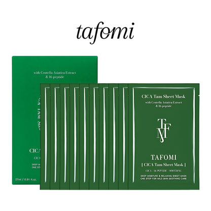 TAFOMI Cica TAM Sheet Mask 27ml (10 sheets)