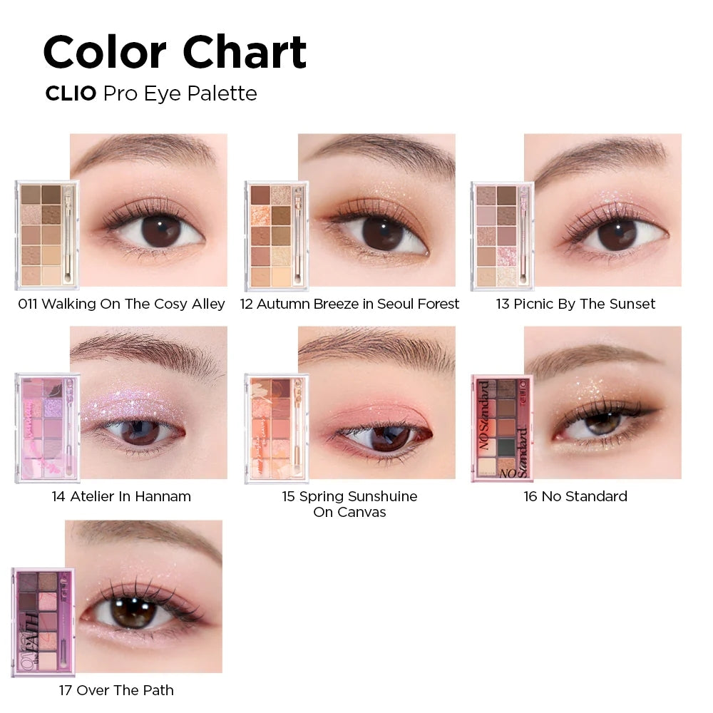 [NEW] CLIO PRO EYE PALETTE / Colorful eye makeup