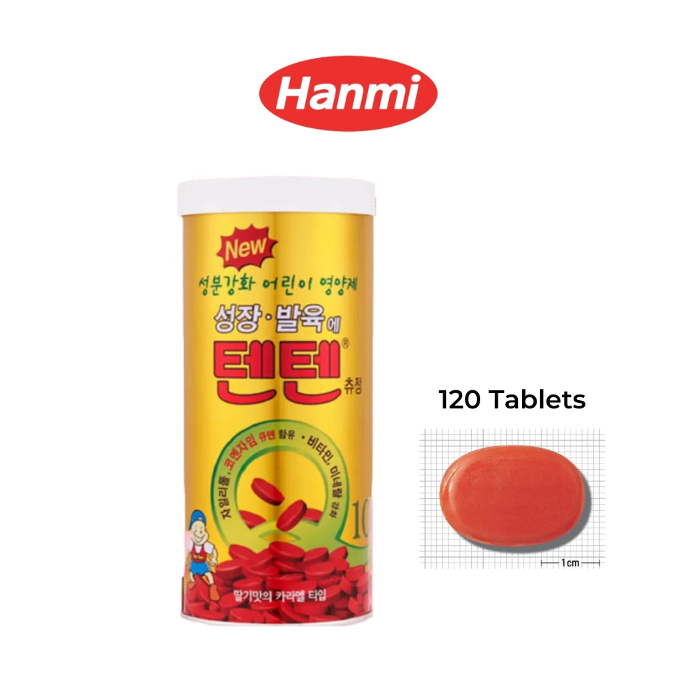 Hanmi Tenten Vitamin Chewable Tablet - 120 Tablets, Mint Flavor, Immune Support