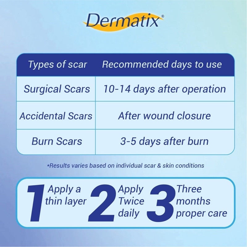 Dermatix Ultra Gel 7g - Advanced Scar Reduction Treatment