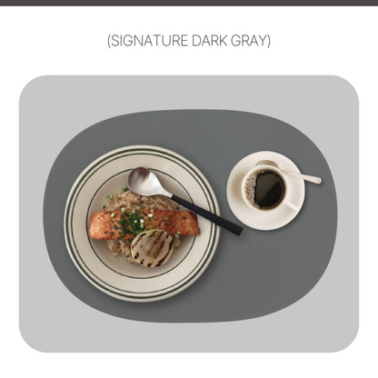 Diar Platinum Silicone Table Mat - Heat-Resistant & Non-Slip - Made in Korea