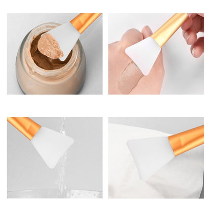 Silicone Facial Mask Brush / cosmetics spreading spatula modeling pack individual opp packaging