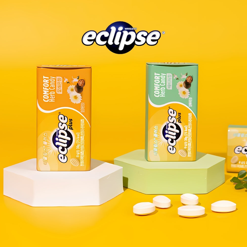 ECLIPSE PLUS Soothing Herbal Mints Loquat Pear & Honey Lemon 30g (4ea)