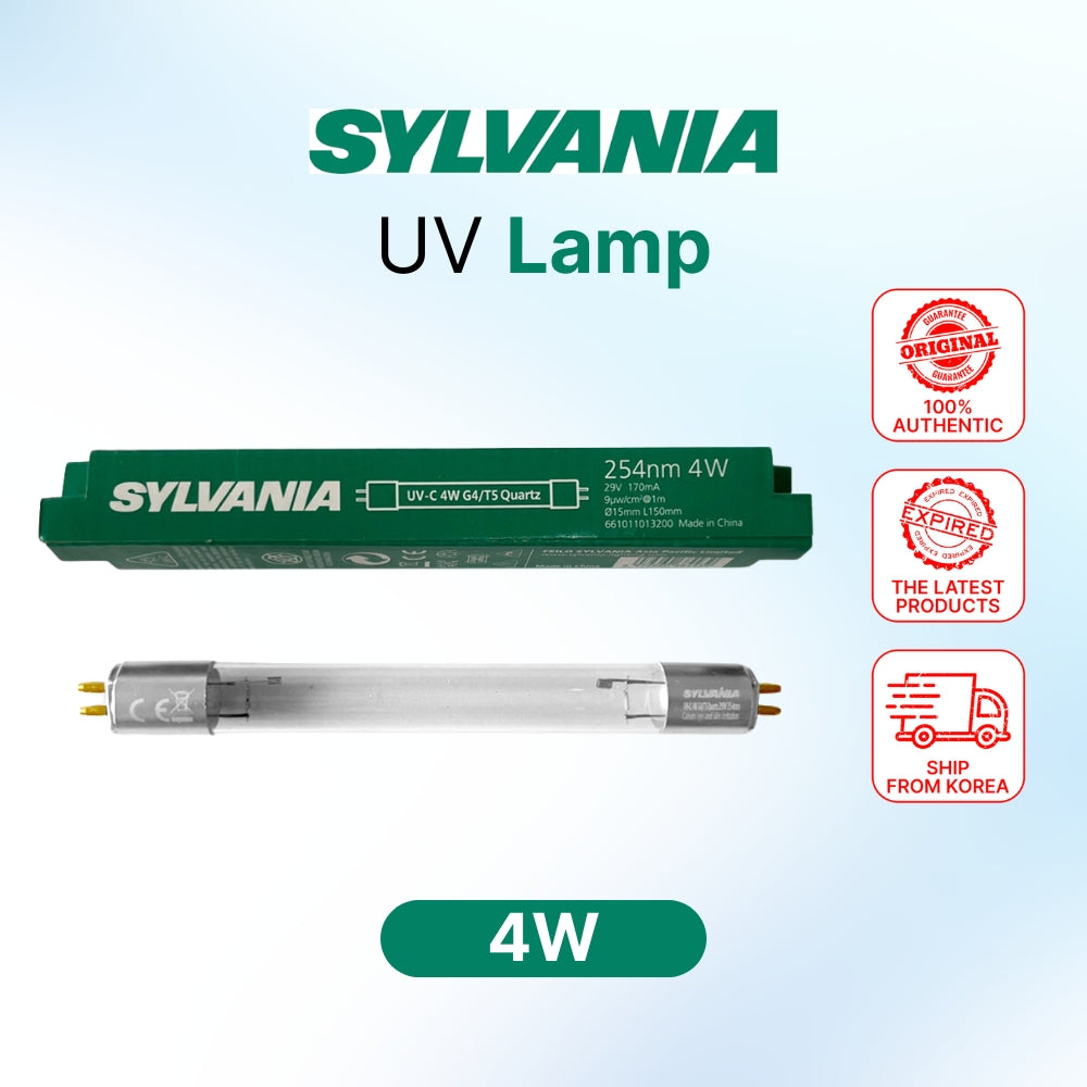 SYLVANIA UV Lamp 4W - OSRAM LEDVANCE Bulb (2pcs)