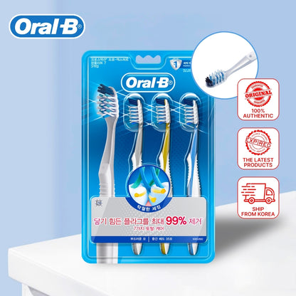 Oral-B Adult Cross Action Complete 7 Toothbrush Multi-Pack - Korean Best Seller (3p/9p)