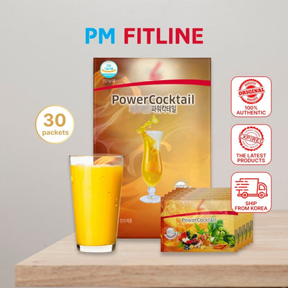 PM FitLine PowerCocktail (30 packets): Nutritional Juice for Cellular Wellness