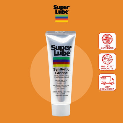 Super Lube® 21030 Synthetic Grease with Syncolon® (PTFE) Multi-Purpose Lubricant Tube