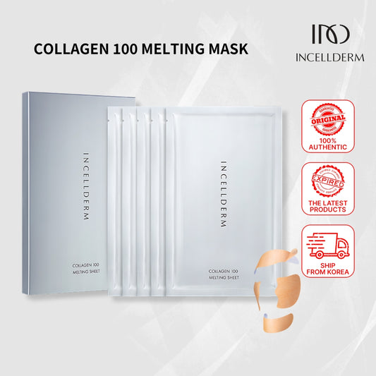 INCELLDERM Collagen 100 Melting Sheet Mask/Anti-Aging/Whitening