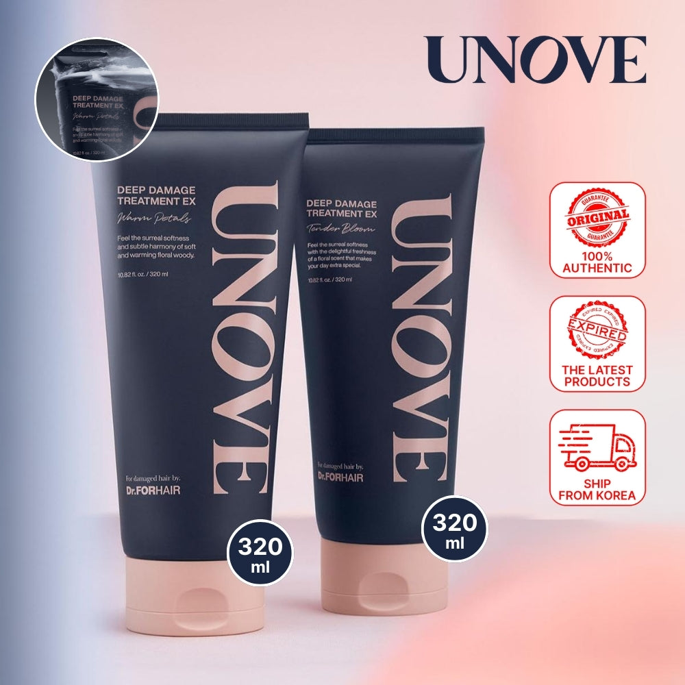 Unove Deep Damage Treatment EX 320ml Warm Petals | Tender Bloom