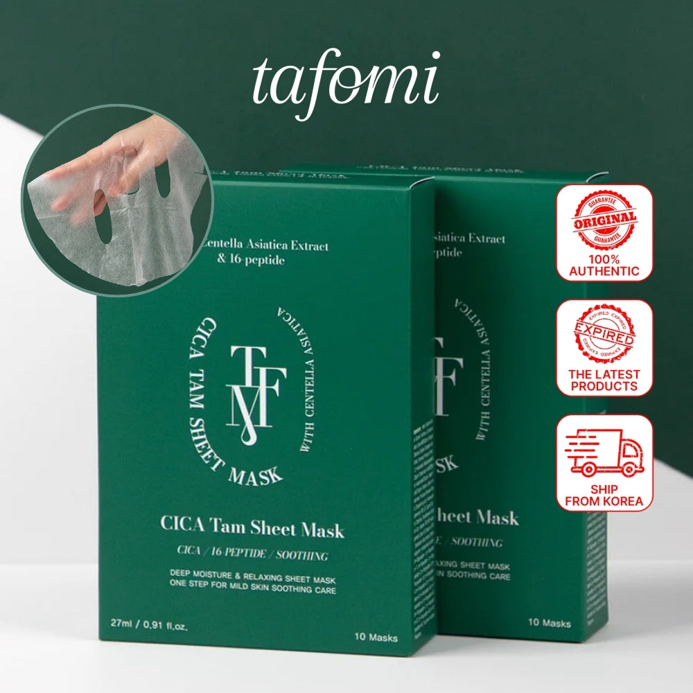 TAFOMI Cica TAM Sheet Mask 27ml (10 sheets)