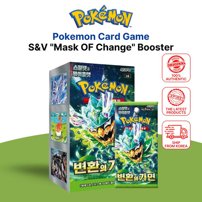 Pokemon Card S&V "Mask OF Change" Booster (30P) BOX Korean Ver. SV6