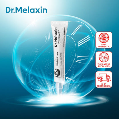 Dr. Melaxin Eyephalt Eyebag Cream 10ml for Eye Bags | Anti-aging Eye Treatment with Hyaluronic Acid and Caffeine for Brightening and Hydration