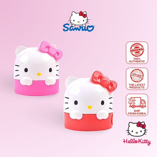 Sanrio Hello Kitty Character Pencil Sharpener School Supply Stationary : Pink or Red (1pc)