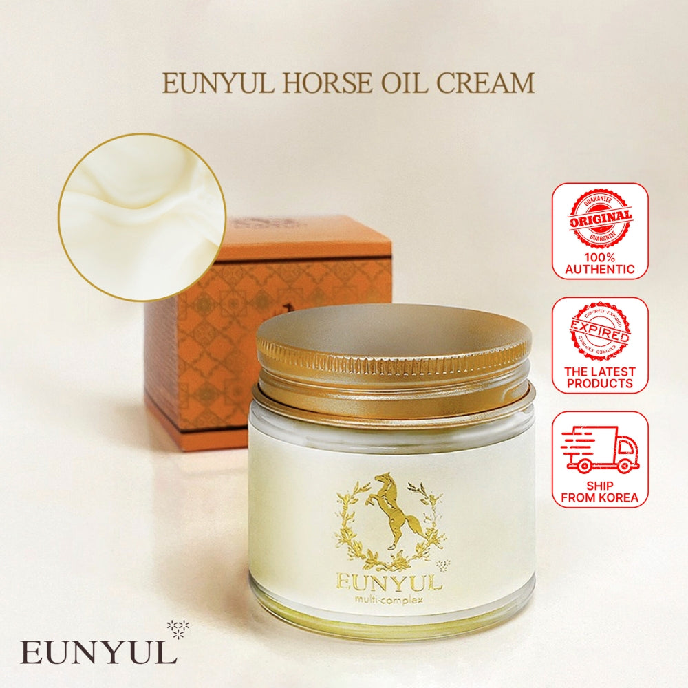 Eunyul Horse Oil Cream 70ml - Nourishing Anti-Aging Moisturizer