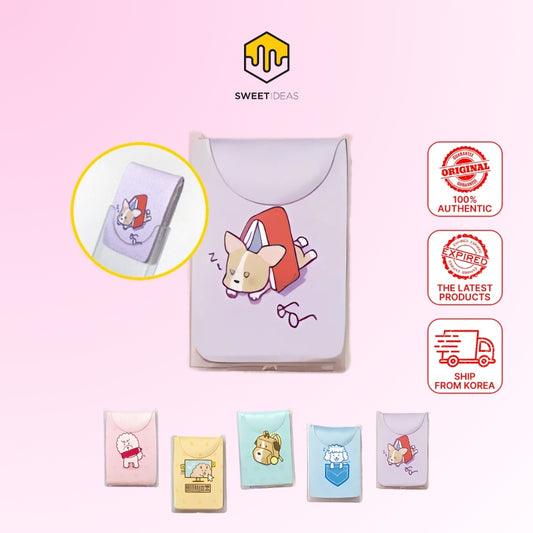 Pocket Cleaner Dog Ver. - Eyeglass Lens Cleaning Wipes, Phone/Tablet/Monitor Screen Wipes, Cute Gift