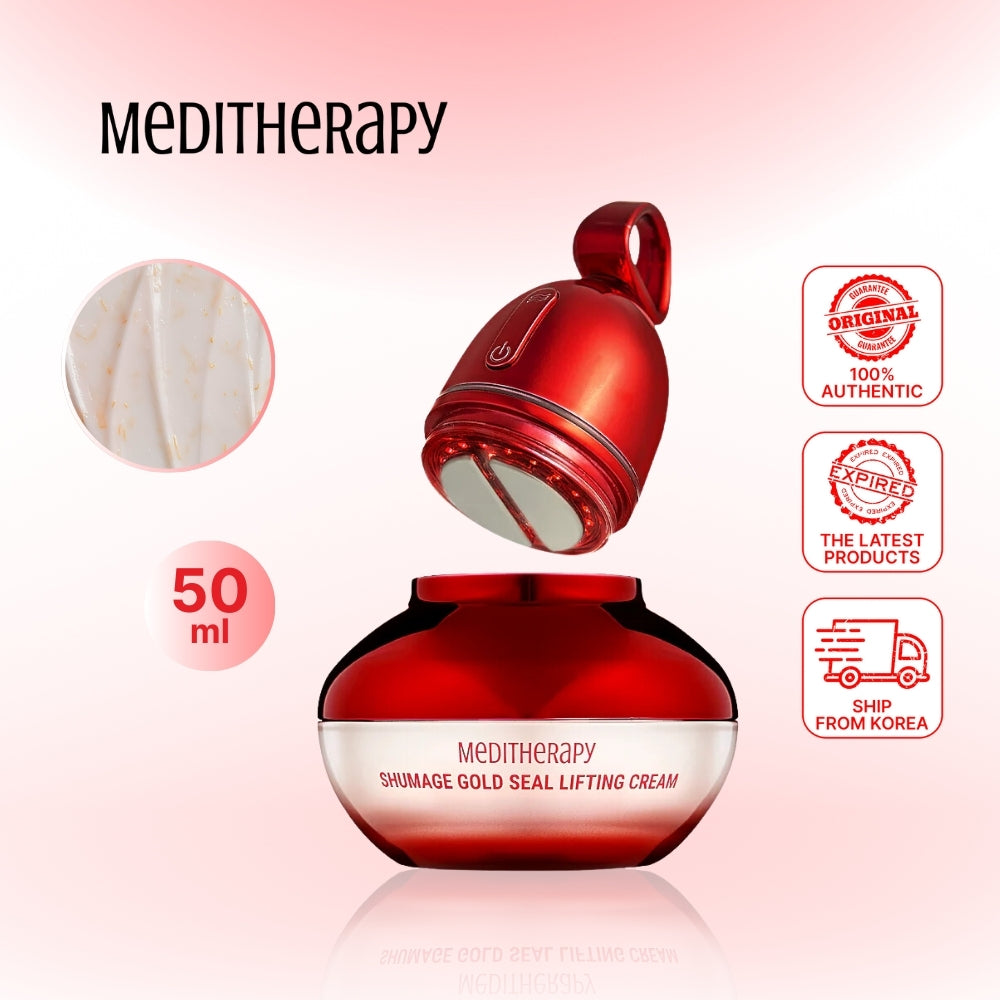 MEDITHERAPY Shumage Gold Seal Lifting Cream 50ml + Device│Remove Wrinkle Anti-Wrinkle