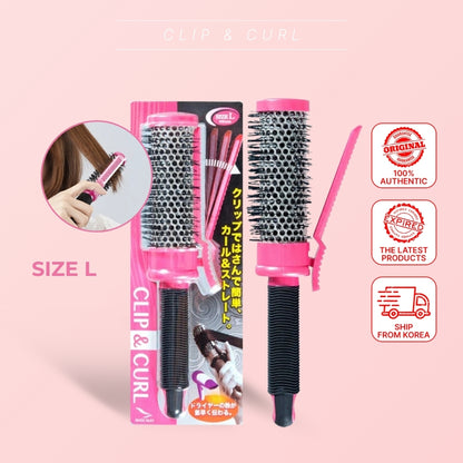 Large Curling Brush for Silky River Styler - Clip & Curl 45mm