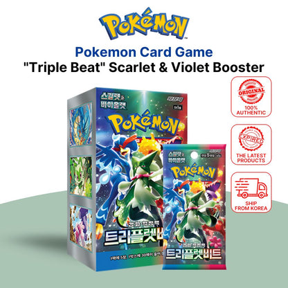 Pokemon Card "Triple Beat" Scarlet & Violet Booster Box - Korean Version