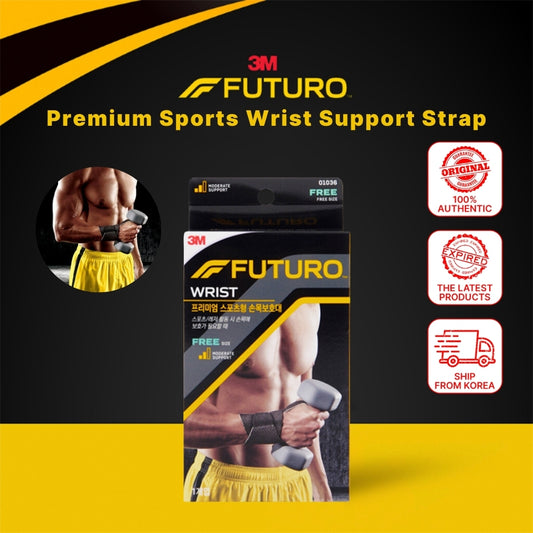 3M FUTURO™ Premium Sports Wrist Support Strap, Free Size