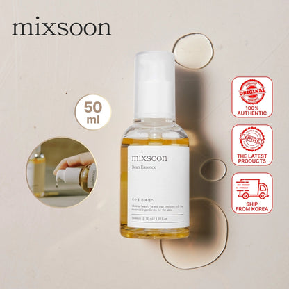 MIXSOON Bean Essence 50ml - Natural Skincare for Skin Hydration | Moisturizing Serum