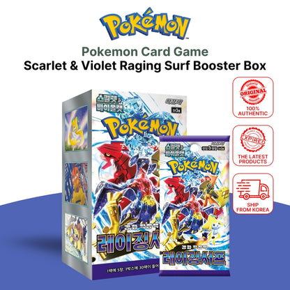 Pokemon Card Scarlet&Violet Raging Surf Booster Box SV3a Sealed - Korean Version