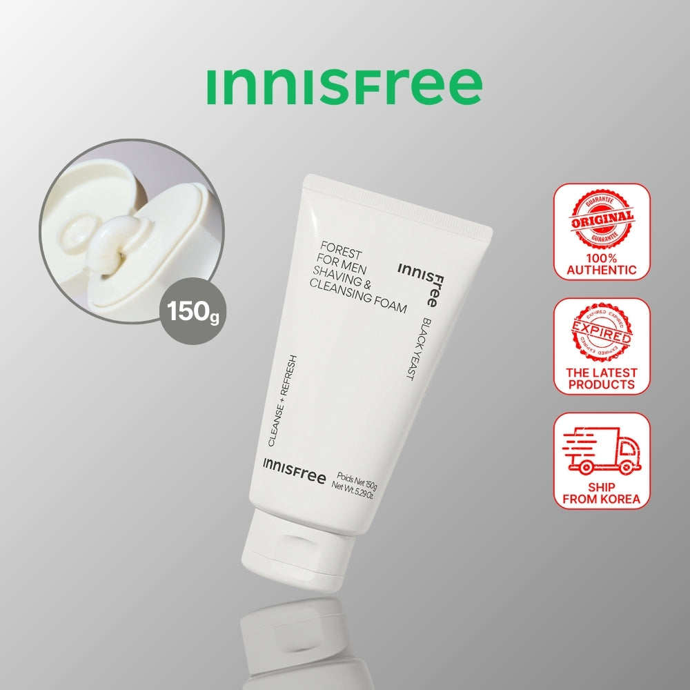 Innisfree Forest for Men Shaving Foam 150g | Men's Skincare & Grooming