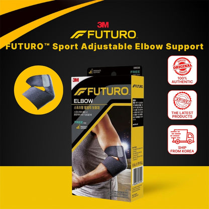 3M FUTURO™ Sport Adjustable Elbow Support, Free Size