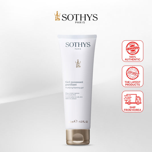 Sothys Purifying Foaming Gel 125ml - For Combination to Oily Skin, With Iris Extract