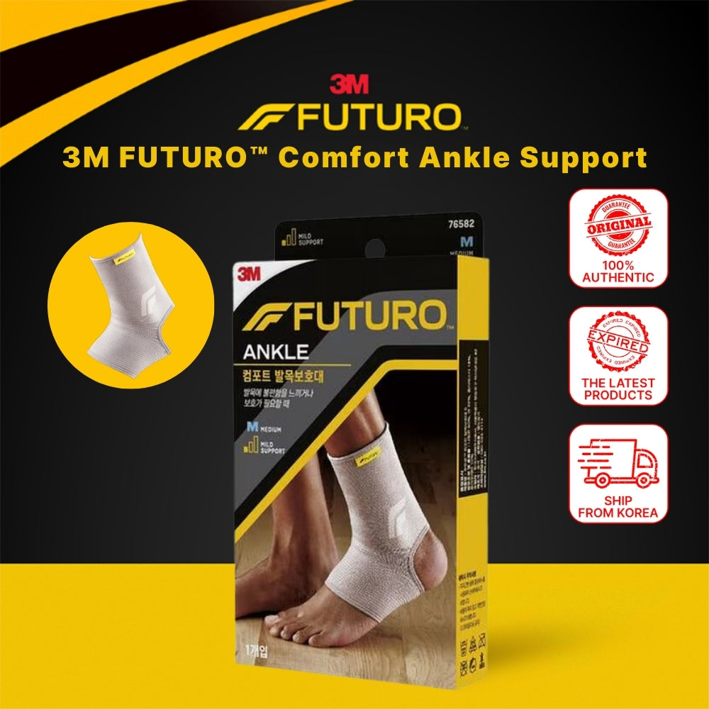 3M FUTURO™ Comfort Ankle Support, Size S/M/L, Ship From Korea