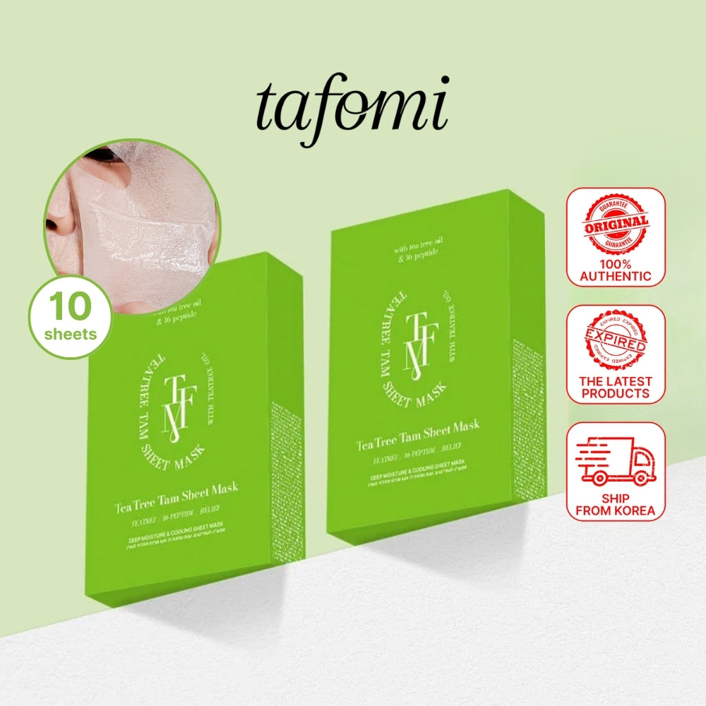 TAFOMI Tea Tree TAM Sheet Mask 27ml (10 sheets)