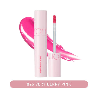 Romand [rom&nd] Juicy Lasting Lip Tint - Long-lasting & Moisturizing Pigmented Lip Color