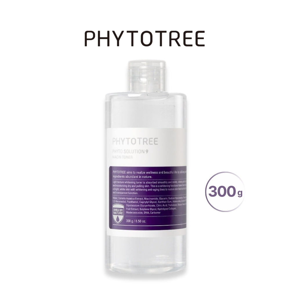 Phytotree SOLUTION 9 NIACIN TONER 300g Whitening/Wrinkle Improvement