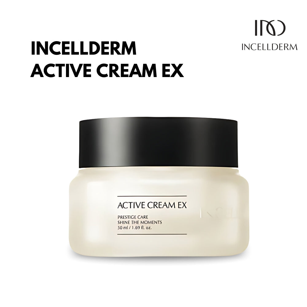 [INCELLDERM] Active Cream EX - Intensive Hydration & Skin Revitalization, Authentic Korean Product