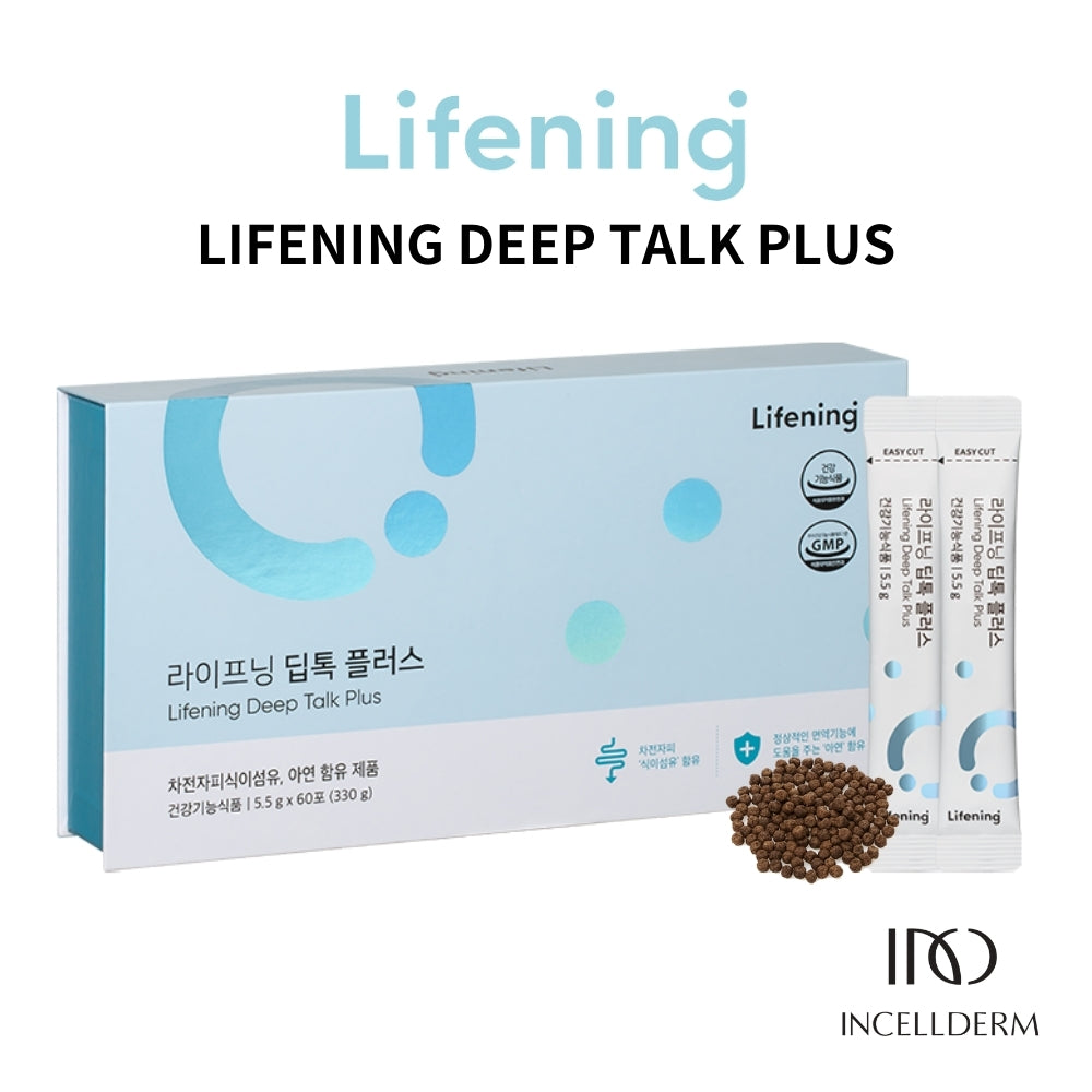 INCELLDERM Lifening Deep Talk Plus 330g (5.5 g x 60 packets)