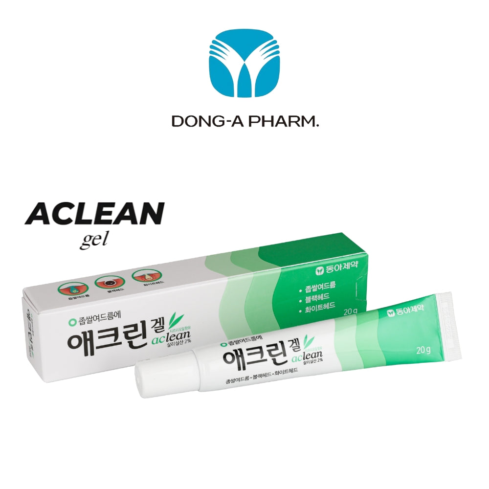 Aclean Gel 20g Acne Treatment Red acne, Pimples, Pustular acne, Whiteheads Noscarna