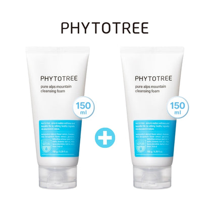 Phytotree Pure Alps Mountain Cleansing Foam 150ml [1+1]