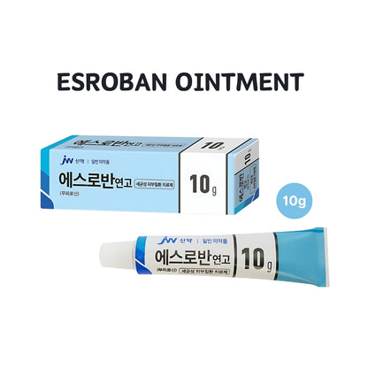 Esroban Ointment(10g) Used in Korean dermatology, skin wound ointment