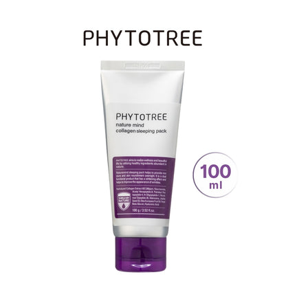 Phytotree Nature Mind Collagen Sleeping Sleep Pack 100ml Whitening/Hydrating/Providing Collagen