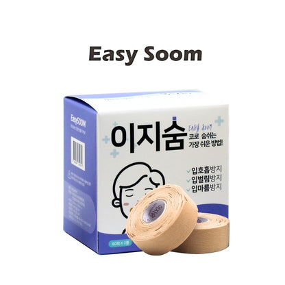 EASYSOOM Anti Snoring Patch / Sleep Strips Advanced Gentle Mouth Tape for Better Nose Breathing Improve Anti-Snoring