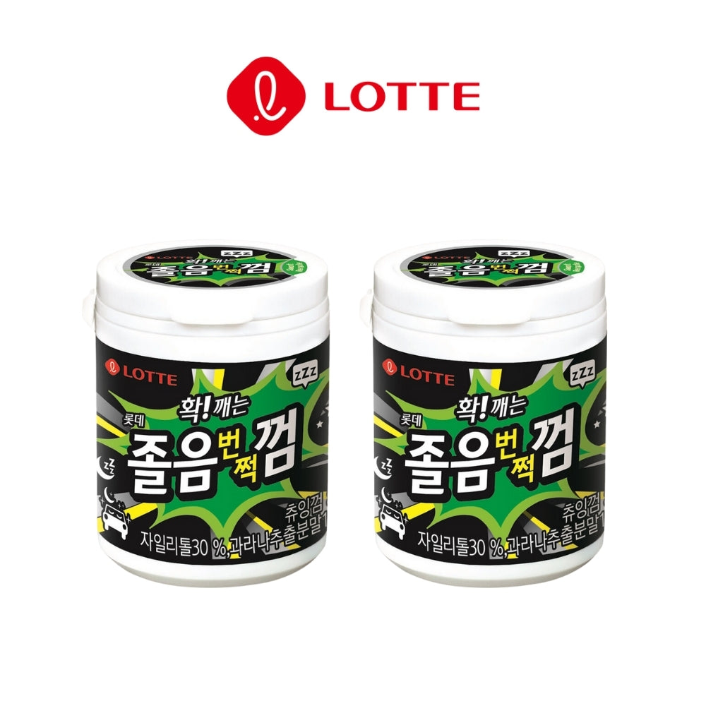 Lotte Anti Drowsiness Refreshing Chewing Gum 87g - Awake Energy Boost