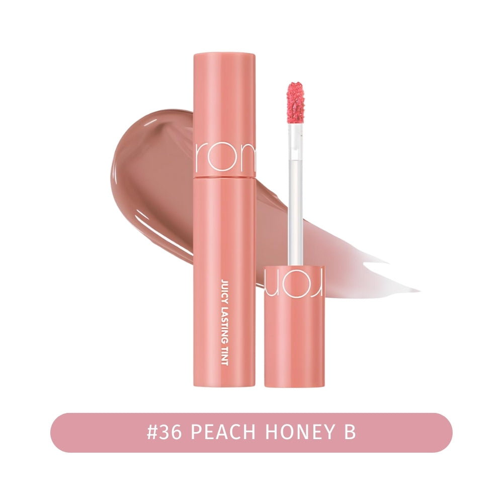 Romand [rom&nd] Juicy Lasting Lip Tint - Long-lasting & Moisturizing Pigmented Lip Color